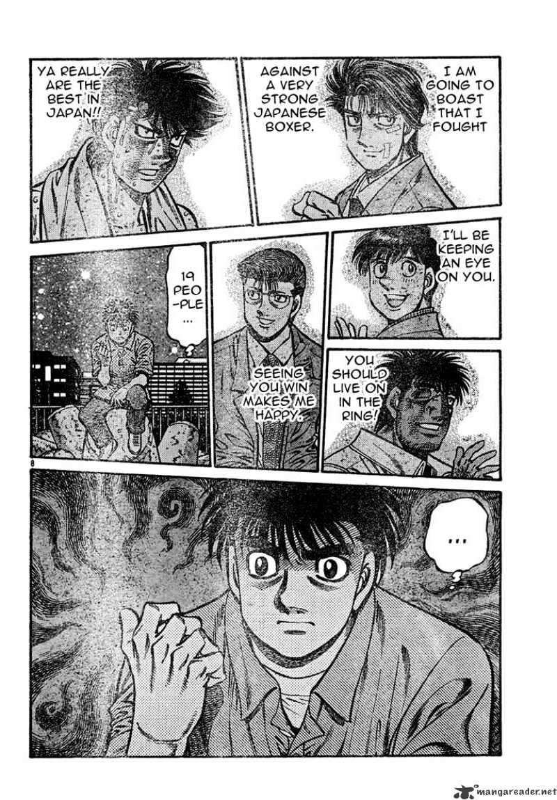 Hajime no Ippo: Fighting Spirit, Chapter 725 image 08
